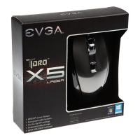 EVGA TorQ X5L Laser Gaming Mouse - Grigio