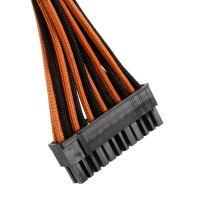 CableMod B-Series Straight Power 10/11 Cable Kit - Nero/Arancione