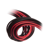 CableMod B-Series Straight Power 10/11 Cable Kit - Nero/Rosso