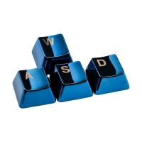 Drako's Metal Keycaps Kit WASD - Blu