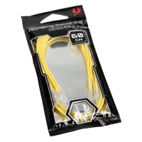BitFenix Alchemy 2.0 Sleeved PSU Cable, Kit 5 pezzi - 60cm Giallo