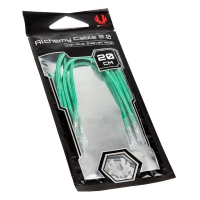 BitFenix Alchemy 2.0 Sleeved PSU Cable, Kit 5 pezzi - 20cm Verde