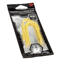 BitFenix Alchemy 2.0 Sleeved PSU Cable, Kit 5 pezzi - 20cm Giallo