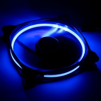 Thermaltake Riing 14, 140mm LED Fan - Blu