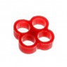 Twister Cable Comb RING ATX 4 Pin - Rosso