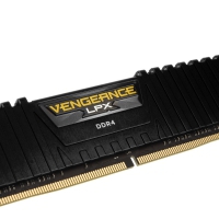 Corsair Vengeance LPX DDR4 PC4-28800, 3.600 MHz, C18, Nero - Kit 64GB (4x 16GB)