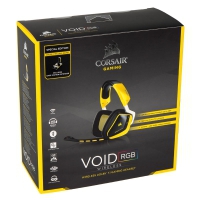 Corsair Gaming VOID Wireless SE Dolby 7.1, LED RGB - Giallo/Carbonio