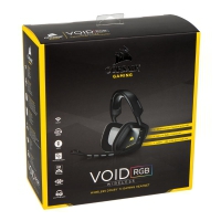 Corsair Gaming VOID Wireless Dolby 7.1, LED RGB - Carbonio