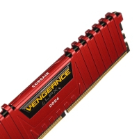Corsair Vengeance LPX DDR4 PC4-21300, 2.666 MHz, C16, Rosso - Kit 8GB (2x 4GB)
