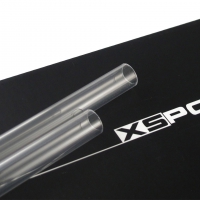 XSPC Tubo PETG 14/10mm, Kit 2 pezzi, Trasparente - 500mm
