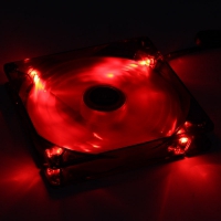 Aerocool Air Force Red Edition LED Fan - 140mm