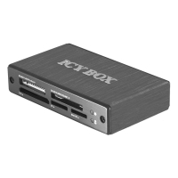 Icy Box IB-869 SuperSpeed USB 3.0 Card Reader Esterno - Nero