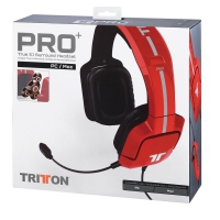 Tritton Pro+ True 5.1 Surround Headset per PC - Rosso