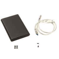 Icy Box IB-268StU3-B Box Esterno per HD SATA 2.5 pollici USB 3.0 - Nero
