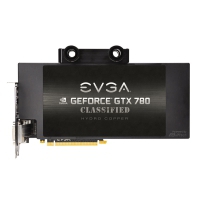 EVGA GeForce GTX 780 Classified Hydro Copper, 3072 MB DDR5, DP