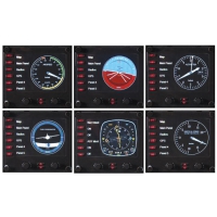 Saitek PRO Flight Instrument Panel 6-Pack per PC