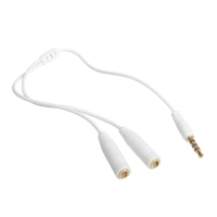 InLine Adattatore Headset per Dispositivi Mobili - Bianco