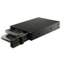 Enermax EMK3202 Cassetto Trayless 2x SATA 6G 2.5 pollici - Nero