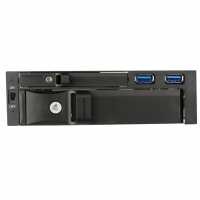 Enermax EMK5201U3 Cassetto Trayless SATA 6G 3.5/2.5 pollici, USB 3.0 - Nero