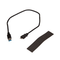 Silverstone SST-NB05B Notebook Cooler con HUB USB 3.0 / 1x LAN - Nero
