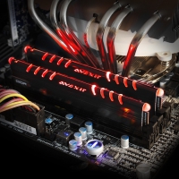 Avexir Core Series, LED Rosso, DDR3-1600, CL9 - 8 GB Kit