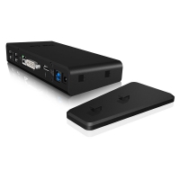 Icy Box IB-DK2241AC USB 3.0 Notebook Dockingstation
