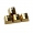 Drako's Metal Keycaps Kit WASD per LED - Oro