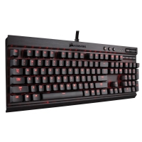 Corsair Gaming K70 Mechanical Gaming Keyboard, Cherry MX Red - Layout ITA