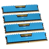 Corsair Vengeance LPX DDR4 PC4-19200, 2.400 MHz, C14, Blu - Kit 16GB (4x 4GB)