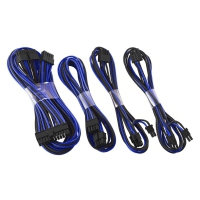 CableMod SE-Series XP2 / XP3 / KM3 / FL2 BASIC Cable Kit - Nero/Blu