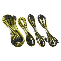 CableMod SE-Series XP2 / XP3 / KM3 / FL2 BASIC Cable Kit - Nero/Giallo