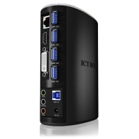 Icy Box IB-DK2651AC USB 3.0 Notebook Dockingstation