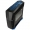 Silverstone SST-RVX01BA-W Raven RV01 Case ATX - Nero/Blu con Finestra