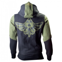 The Legend of Zelda Hooded Sweater Green Character - L