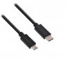InLine Cavo USB 2.0, Type C maschio a Type B Micro maschio, Nero - 0,5m