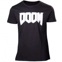 Doom T-Shirt New Logo - L