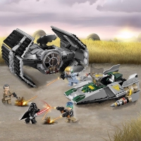 LEGO Star Wars - TIE Advanced di Vader contro A-Wing Starfighter