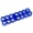 Twister Cable Comb RING PCIe 6+8 Pin - Blu