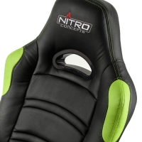 Nitro Concepts C80 Comfort Gaming Chair - Nero/Verde