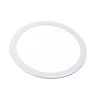 DEMCiflex Round Dust Filter 140mm - Bianco/Bianco
