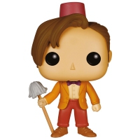 Doctor Who POP! Television Vinyl Figure 11th Doctor with Fez & Mop - 9 cm