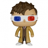 Doctor Who POP! Television Vinyl Figure 10th Doctor 3-D Specs Limited Edition - 9 cm