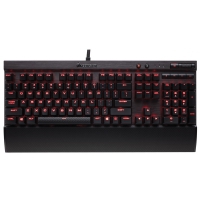 Corsair Gaming K70 LUX Mechanical Keyboard, Cherry MX Red - Layout ITA