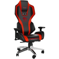 E-Blue Auroza X1 Luminous Gaming Chair - Nero/Rossa