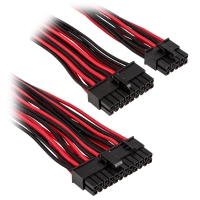 Corsair Professional Individually Sleeved ATX 24-pin, Type 4 (Generation 3) - Rosso/Nero