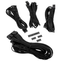 Corsair Premium Sleeved PSU Cable Kit Starter Package, Type 4 (Generation 3) - Nero