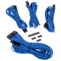 Corsair Premium Sleeved PSU Cable Kit Starter Package, Type 4 (Generation 3) - Blu