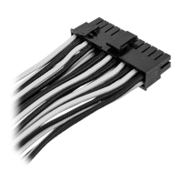 Corsair Premium Sleeved PSU Cable Pro Kit, Type 4 (Generation 3) - Bianco/Nero