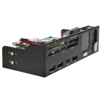 Silverstone SST-FP59B USB 3.1 Card Reader 5.25 - Nero