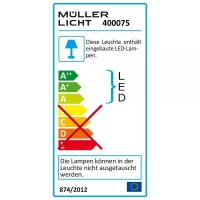Mller-Licht Lampada LED Cilindrica 5,5W 230V 370lm RGB